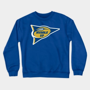 Team Huddle Up (name & number on back) Crewneck Sweatshirt